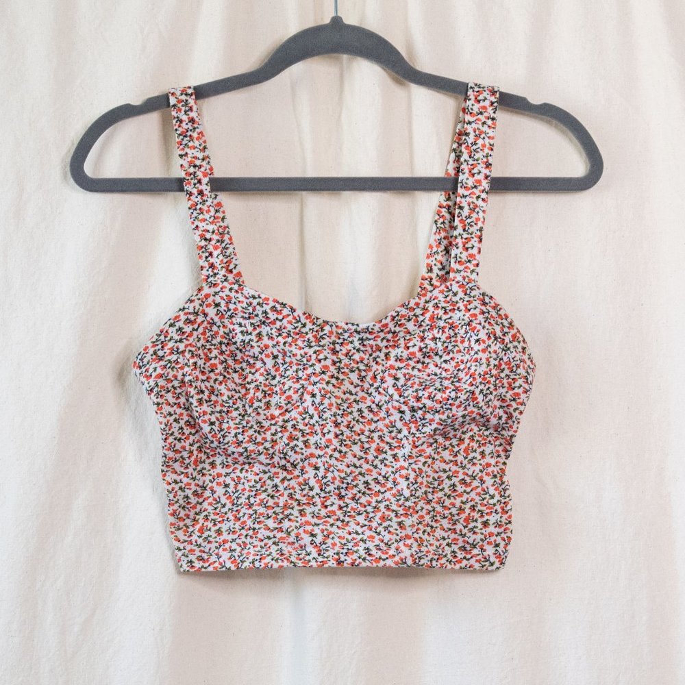 Urban Outfitters Floral Crop Top